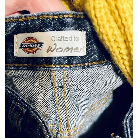 Womens 4 Piece Outfit W Necklace Dickies SZ6 Cropped Sweater SzSm Sunflower - Picture 7 of 8